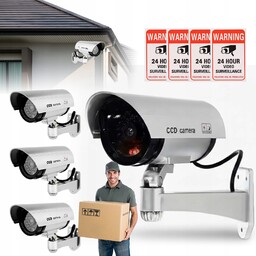 Kamera Atrapa Atrapa Kamery Monitoringu Monitoring Wysoki Poziom