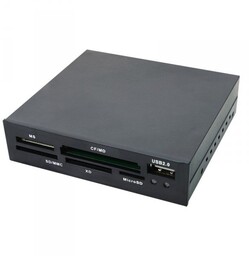 LogiLink Czytnik kart pamięci, USB2.0, wewnętrzny 3,5"