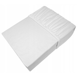 Greno Prześcieradło Jersey Bielbaw z Gumką Biel 180x200