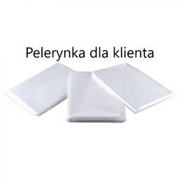 Eko-Higiena, pelerynki foliowe - bezbarwne, 100szt