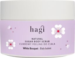 Hagi Biały Bukiet, peeling cukrowy do ciała, 200