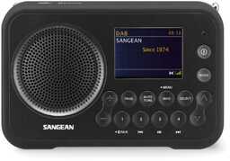 Sangean DPR-76BT Radio FM DAB+ Bluetooth Czarny Radioodbiornik