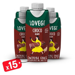 Sante Napój Lovege Owsiany Czekoladowy 0,33 l-zestaw 15
