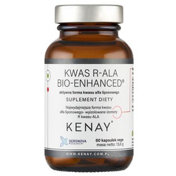 KENAY Kwas R-ALA Bio-Enhanced , 60 kaps.