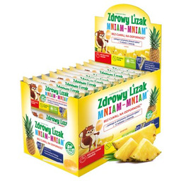 Starpharma Lizak MNIAM-MNIAM Na odporność Ananasowy (40 szt.)