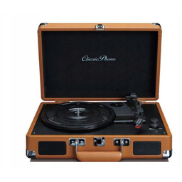 Gramofon Lenco TT10BN walizka Brązowy