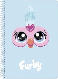 Safta FURBY notatnik 80 arkuszy A5, twarde okładki,