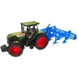 Traktor z pługiem