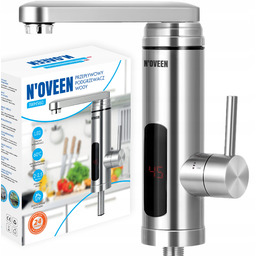 Elektryczny Podgrzewacz Wody Przepływowy Bateria Kran Ogrzewacz Noveen