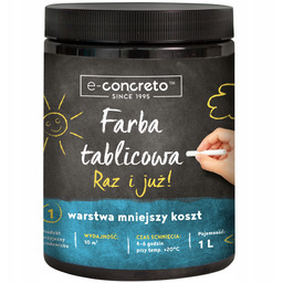Farba Tablicowa kreda! 1L 100% krycia
