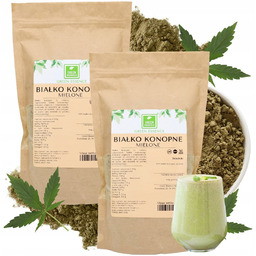 BIAŁKO KONOPNE 1kg z konopi proszek konopia vege