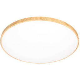 Lumes Plafon drewniany LED z pilotem - 4X