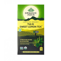 Herbata Tulsi Sweet Lemon Organic India (25 torebek)