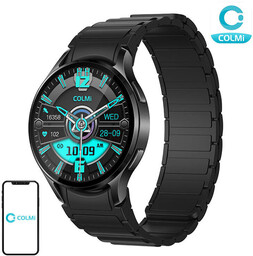 Smartwatch Colmi i28 Ultra z magnetycznym paskiem (czarny)