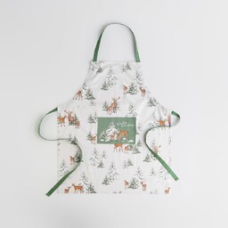 Fartuch Hirvos 70x85 cm z motywem zwierząt leśnych