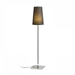 LULU lampa podłogowa H160 cm czarna chrom 230V