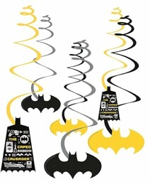 Batman Swirl Decorations
