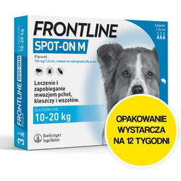 FRONTLINE Roztwór do nakrapiania dla psów SPOT-ON M