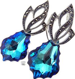 Kryształy Special Kolczyki Blue Admire Srebro