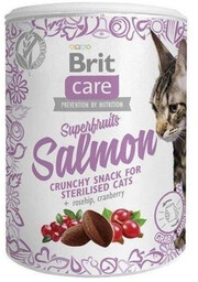 Brit Care Cat Snack Superfruits Salmon 100 g