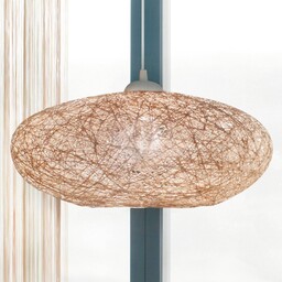 EGLO Tekstylna lampa wisząca Campilo, beżowa