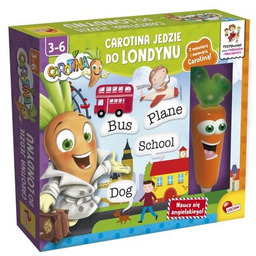 LISCIANI Zabawka edukacyjna Carotina jedzie do Londynu