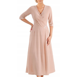 Sukienka Loren 50 letnia damska na wesele elegancka