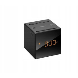 2X Czarny Radiobudzik Sony ICF-C1 Analogowy