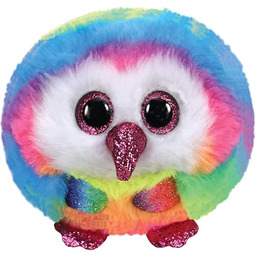 TY 42504 Owen Owl Puffies sowa pluszowa zabawka,