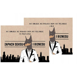 LaQ Doberman, mydło dla facetów w kostce, dwupak,