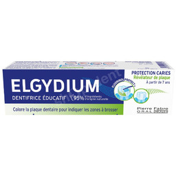 ELGYDIUM edukacyjna pasta do zębów barwiąca płytkę nazębną