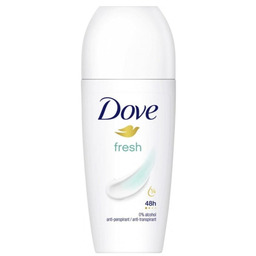 Dove Fresh 48H Antyperspirant Roll-On bez Alkoholu, 50ml