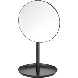 axentia Lustro kosmetyczne z półką, czarne