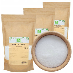 ERYTRYTOL ERYTROL SŁODZIK 3kg naturalny 0 kalorii zamiast