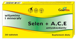 GorVita Selen + A, C, E, 30 tabletek