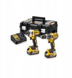 Zestaw wkrętarka zakrętarka 18V DCD796+DCF887 2x5Ah Tstak DeWalt
