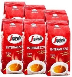 Oryginalna kawa Segafredo Intermezzo - Zestaw 6x1kg