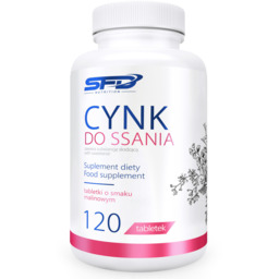 SFD Cynk do ssania o smaku malinowym, 120