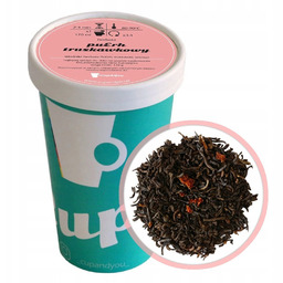 Herbata czerwona pu-erh TRUSKAWKOWY premium sypana truskawki PuErh