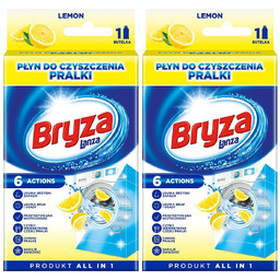 Zestaw Bryza Lanza Lemon Płyn do czyszczenia pralki