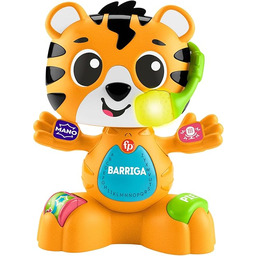 Fisher-Price Muzyczna zabawka edukacyjna Tin the Tiger, ze