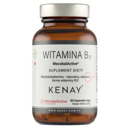 KENAY Witamina B12 MecobalActive, 60kaps.