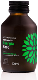 Vigo Shot kombucha energia bez dodatku cukru bezglutenowy