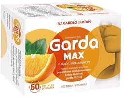 Garda Max o smaku pomarańczy, 60 pastylek