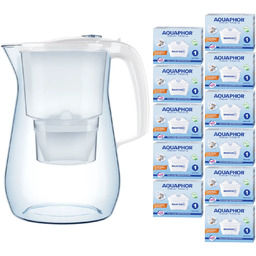 Aquaphor Onyx 4.2L Biały dzbanek filtrujący z wkładami