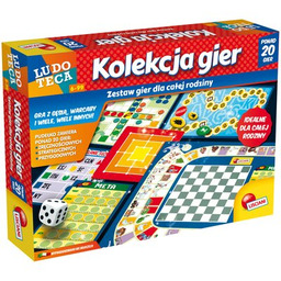 LISCIANI Gra planszowa Ludoteca Zestaw 20 Gier 304-PL89154