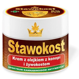 Stawokost Krem z olejkiem z konopi i żywokostem,