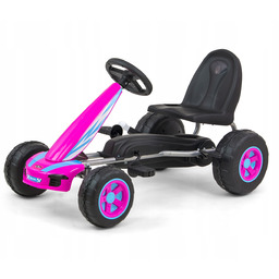 Milly Mally Gokart na pedały Viper Pink