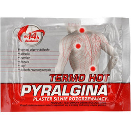 PYRALGINA Termo Hot plaster silnie rozgrzewający 1 sztuka
