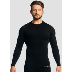 GymBeam Koszulka z długim rękawem Fuse Black